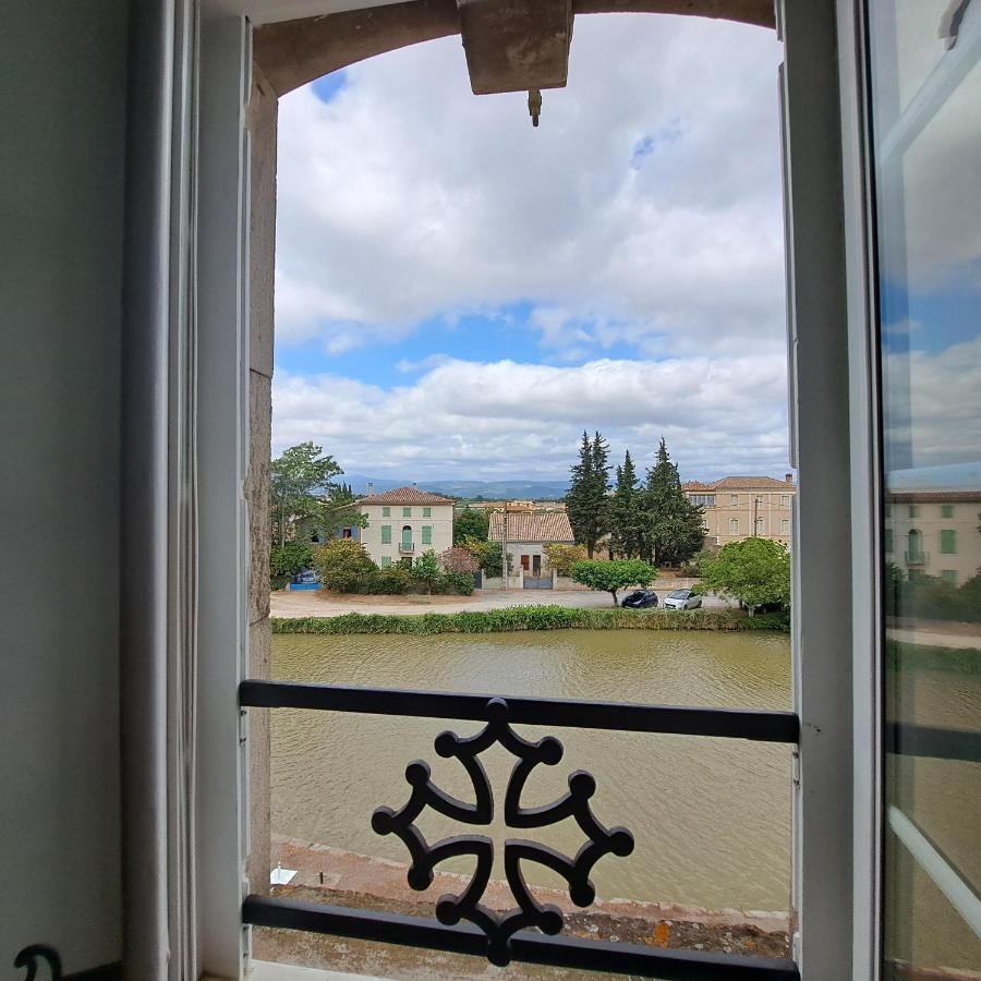 La Maison Du Canal- Vue Canal- L'Ere Du Temps Homps  Zewnętrze zdjęcie
