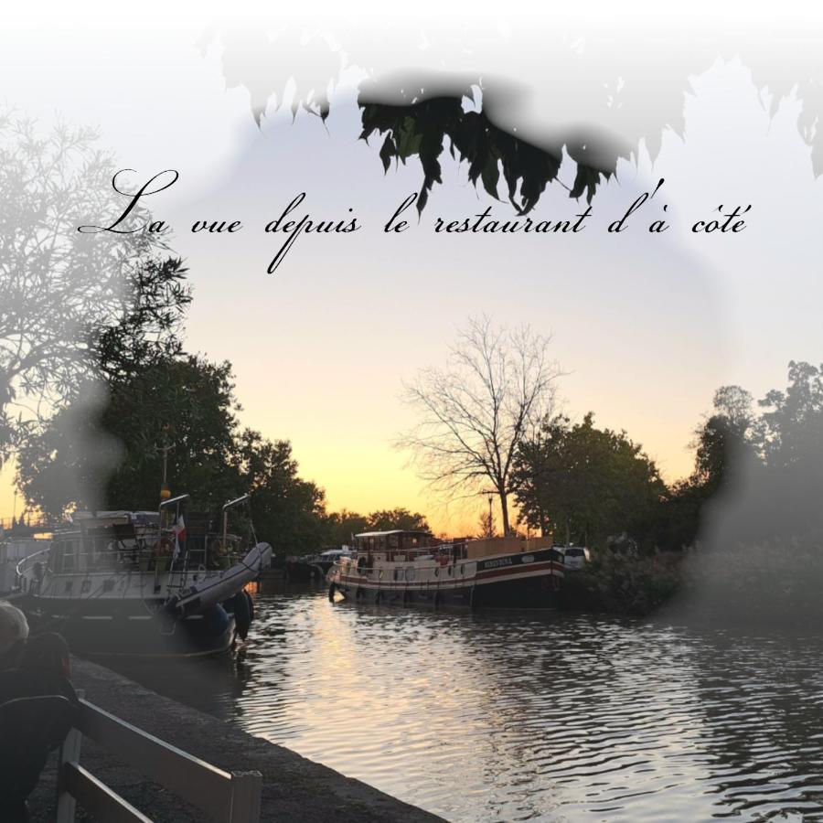 La Maison Du Canal- Vue Canal- L'Ere Du Temps Homps  Zewnętrze zdjęcie